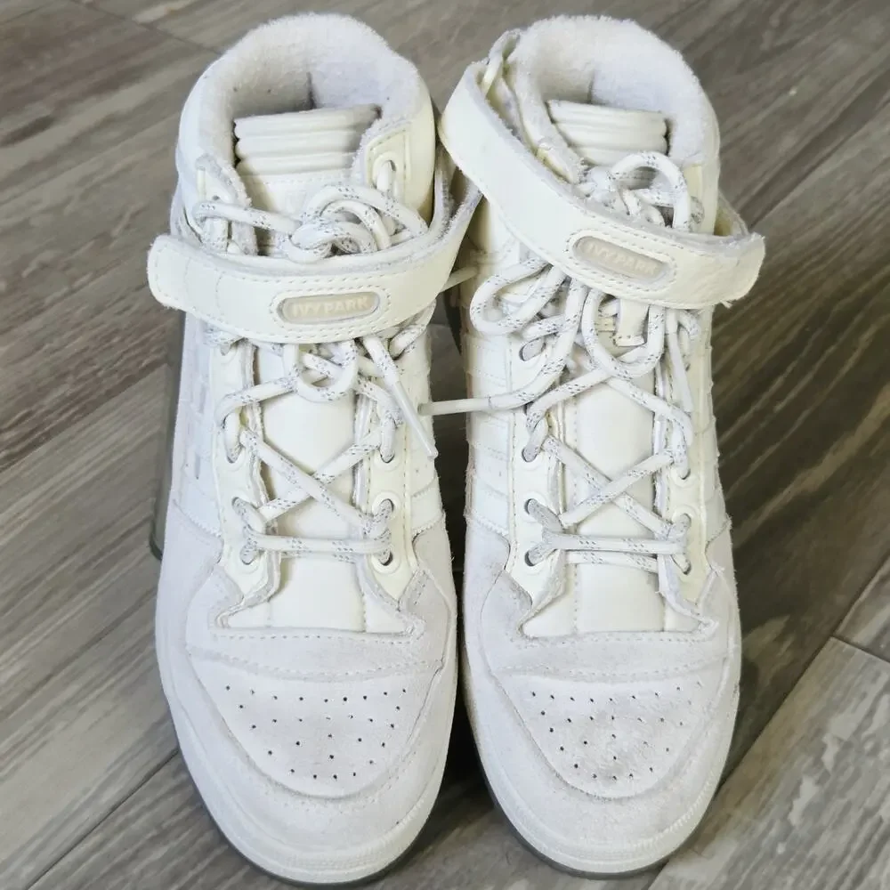 Adidas Ivy Park x Forum Mid Icy Park Men's US 5.5 Shoes Cream White GW2857